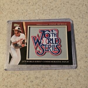 2010 Eddie Murray, 1979 World Series Patch